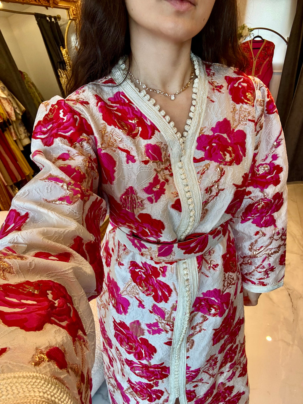Caftan brocart
