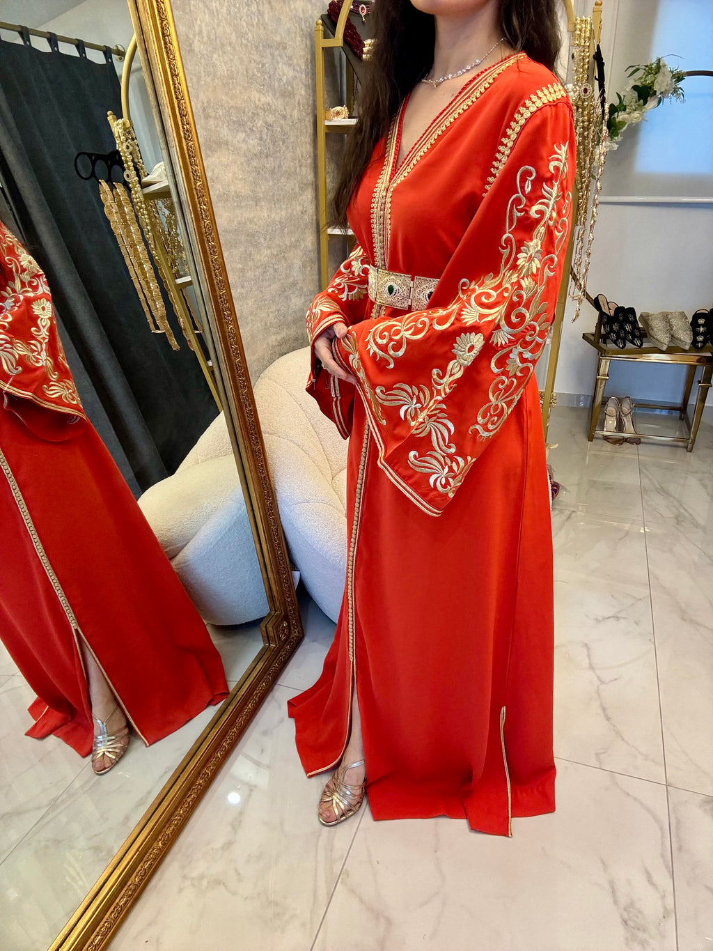 Caftan brodé