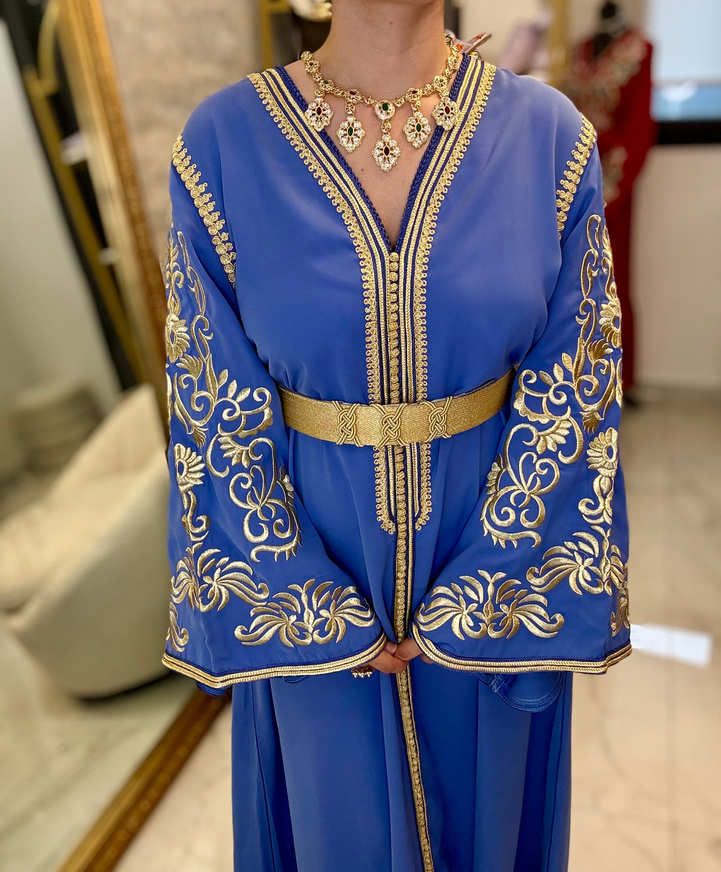 Caftan brodé