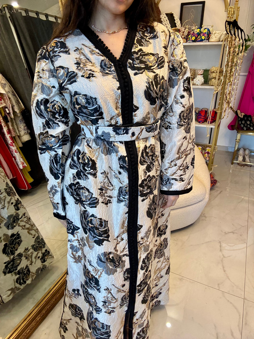 Caftan brocart