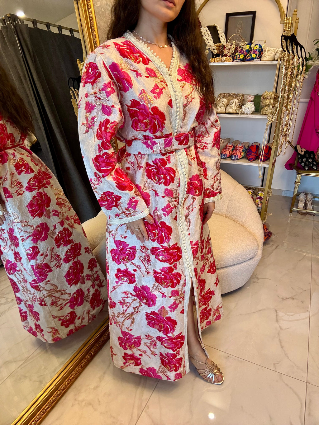 Caftan brocart