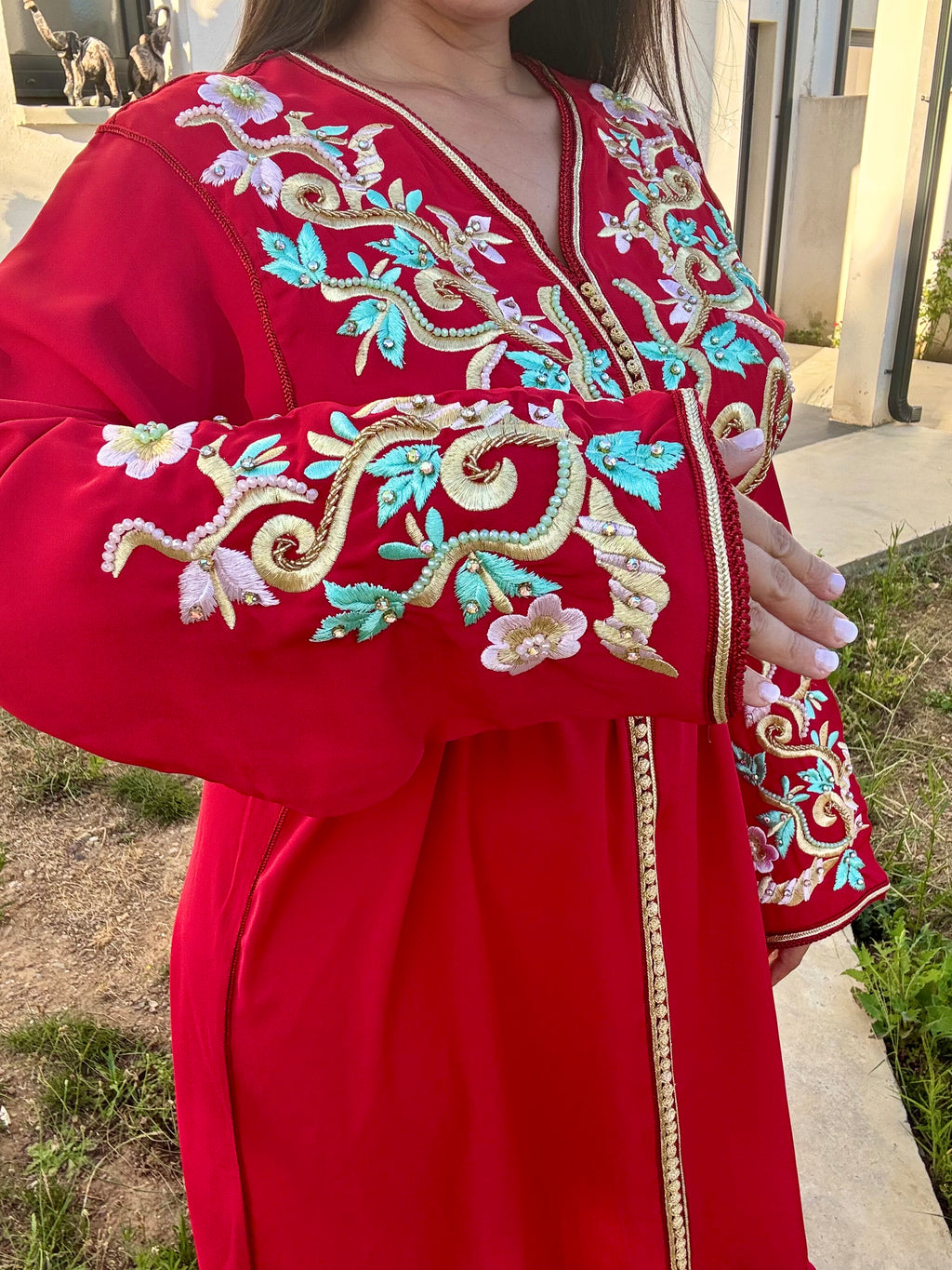 Caftan brodé