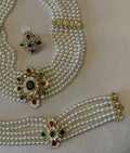 Parure beldia perlée
