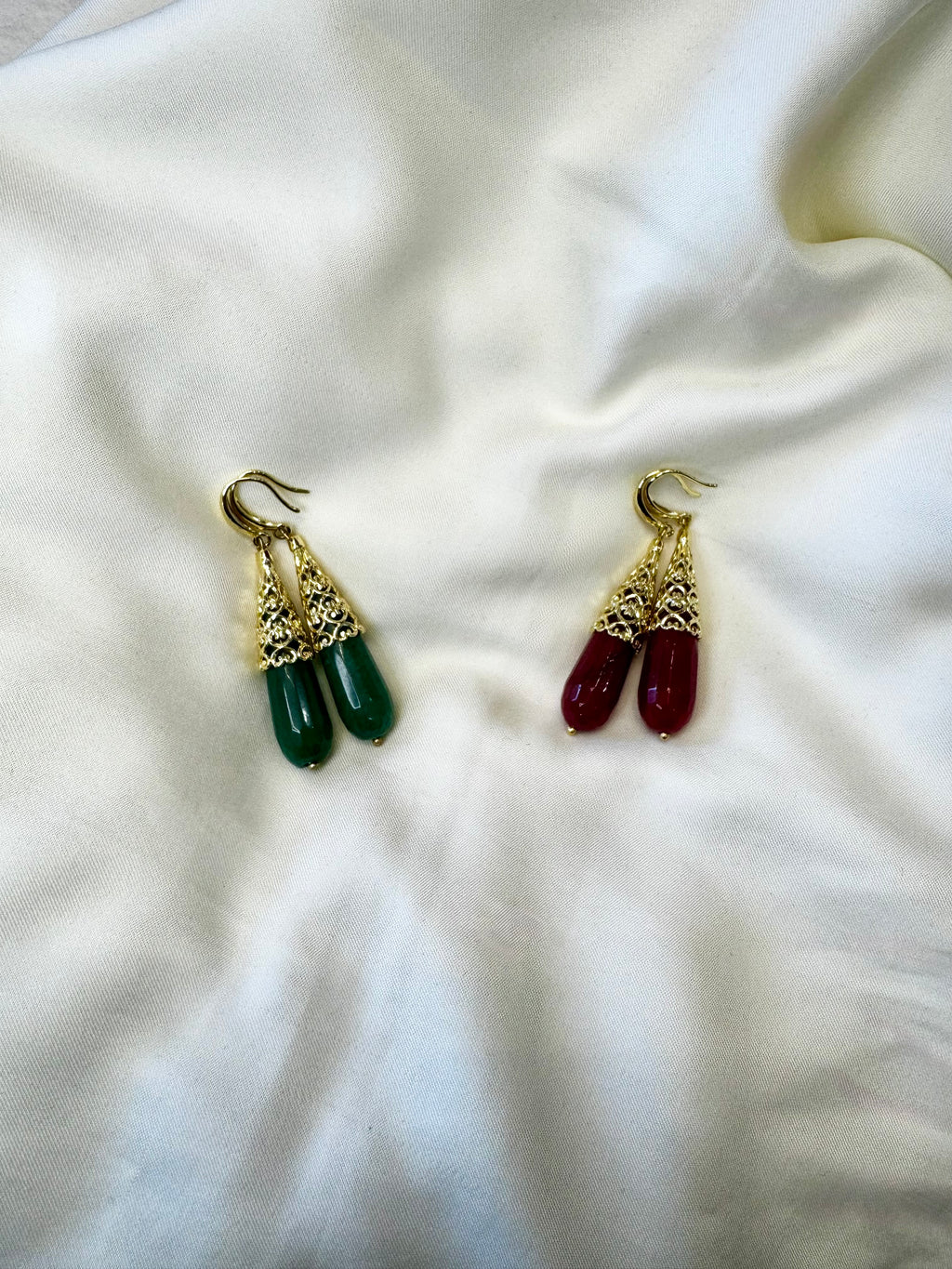 Boucles d’oreilles gouttes