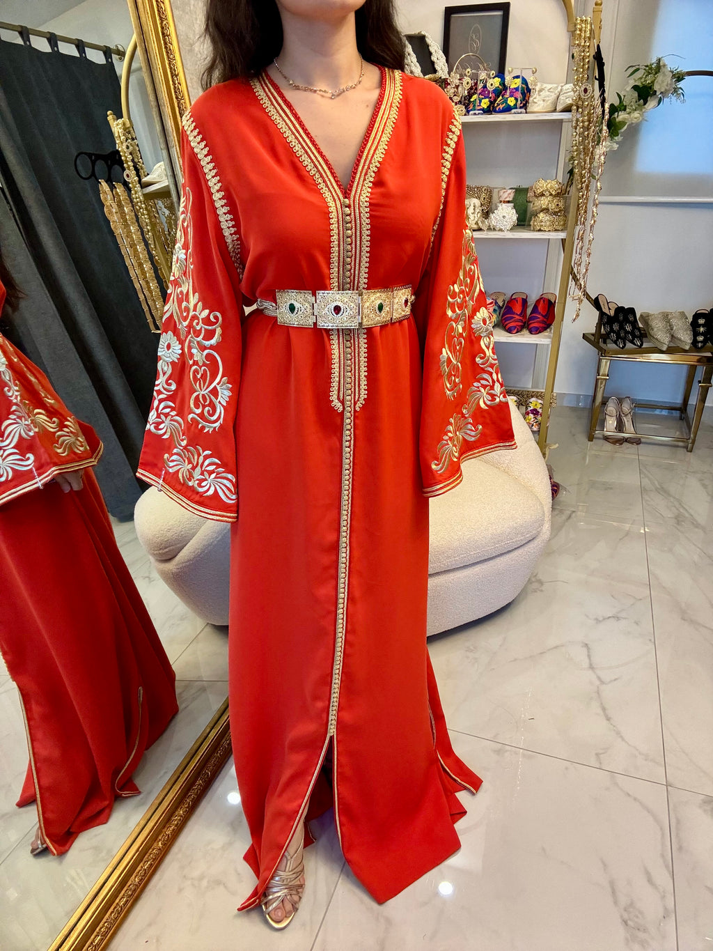 Caftan brodé