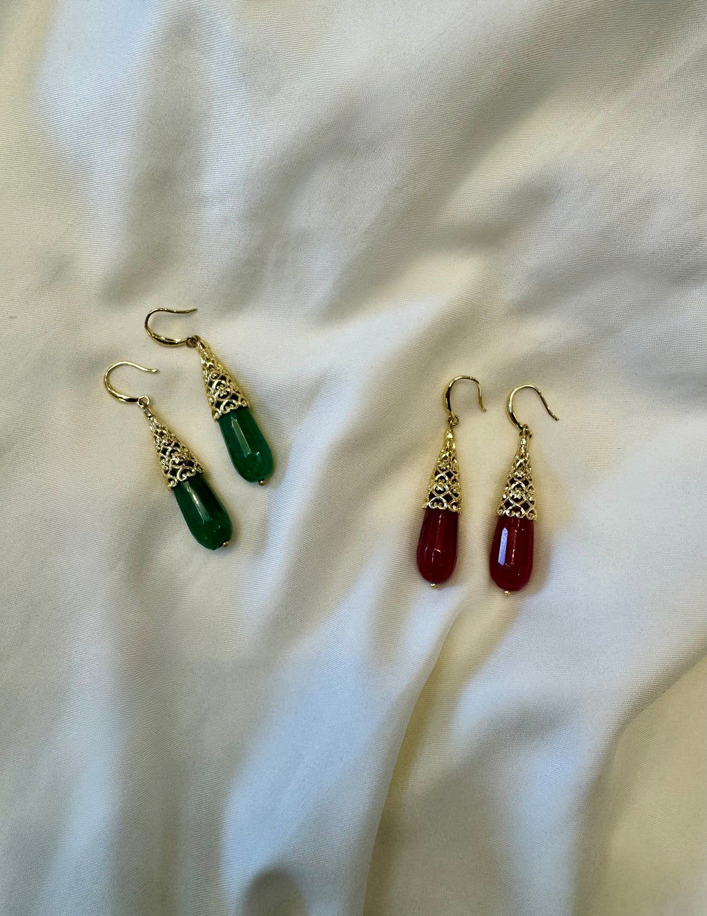 Boucles d’oreilles gouttes