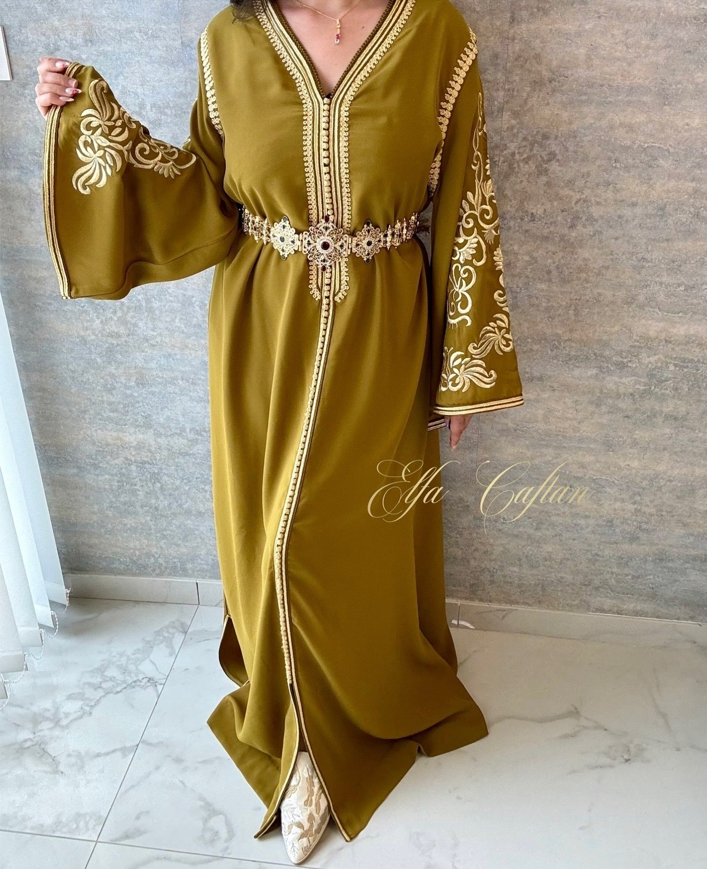 Caftan brodé