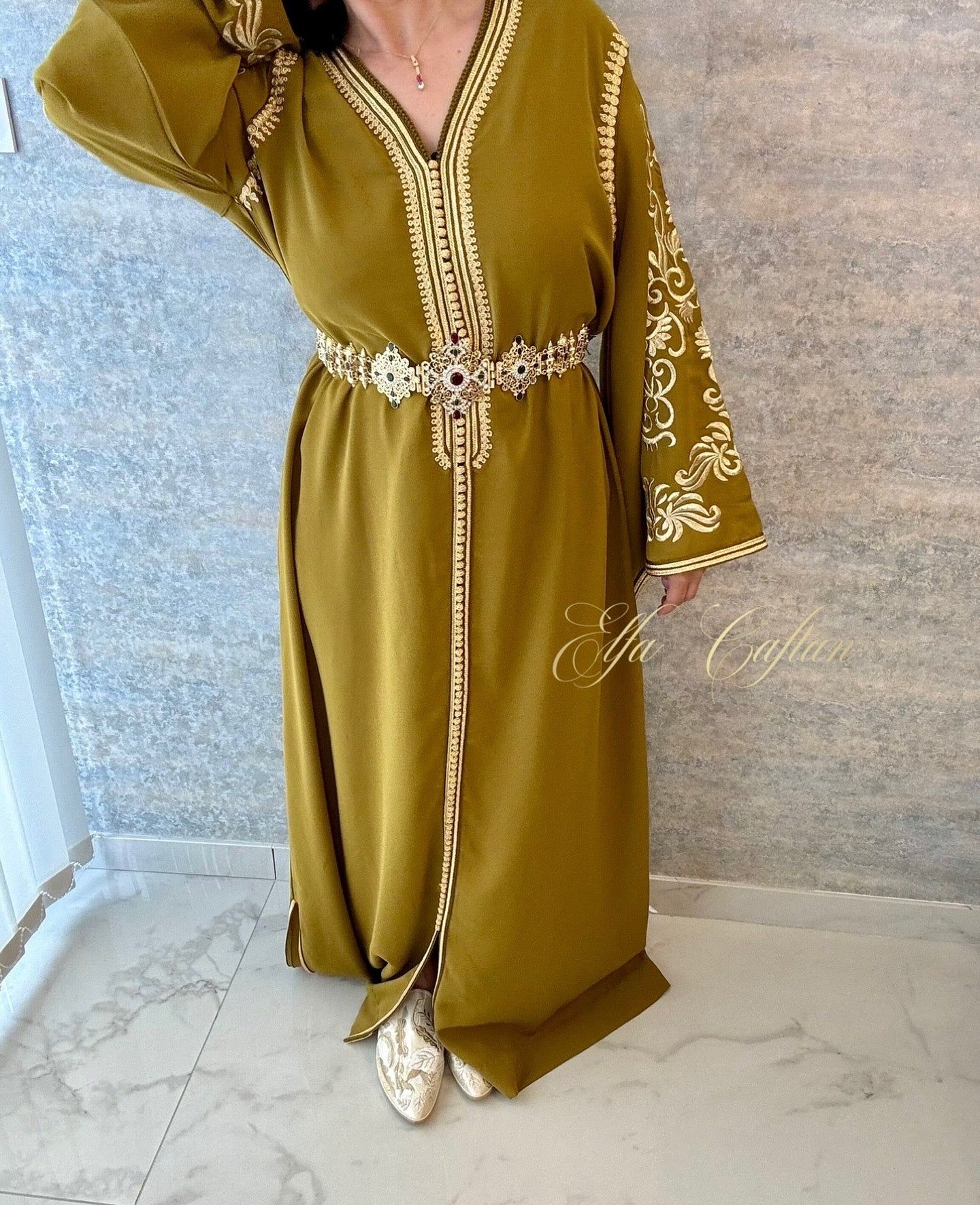Caftan brodé