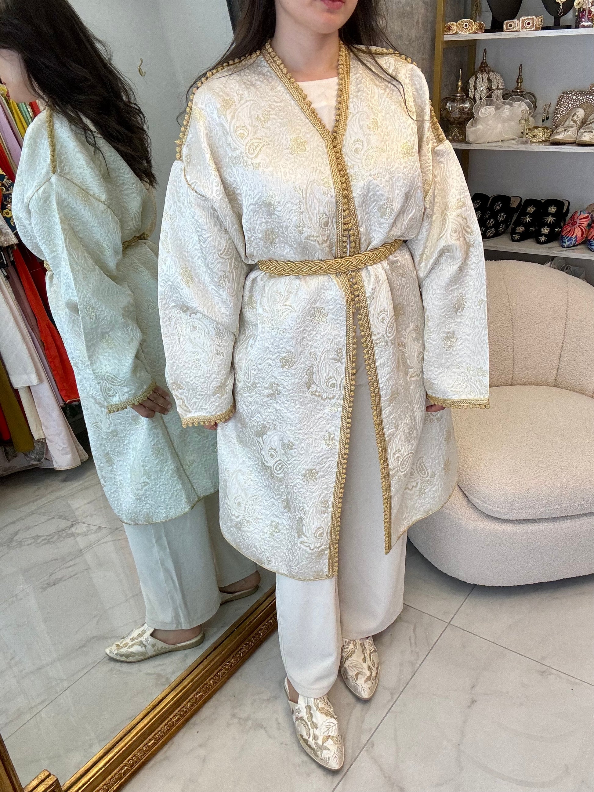 Veste brocart