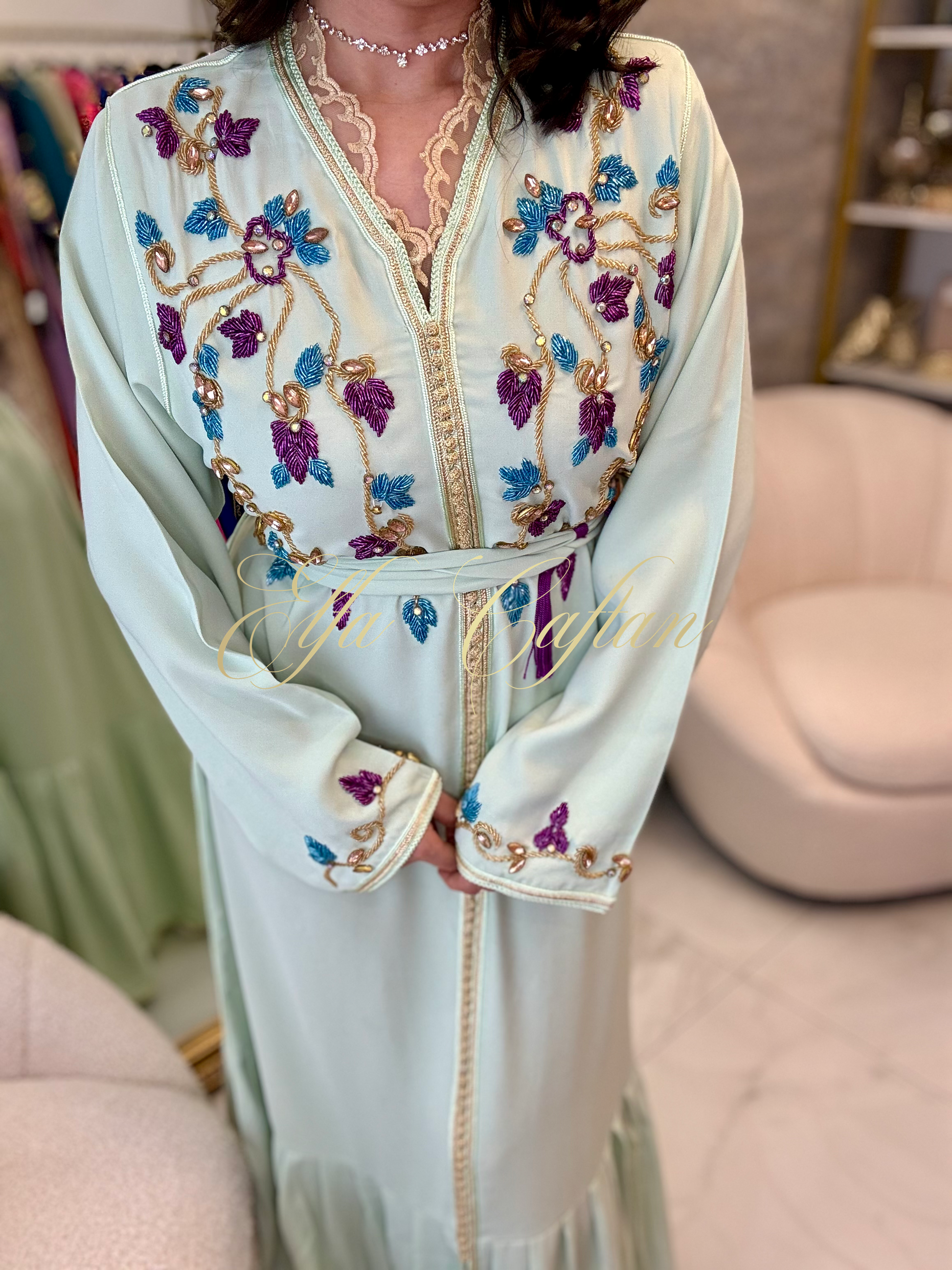 Caftan perlé