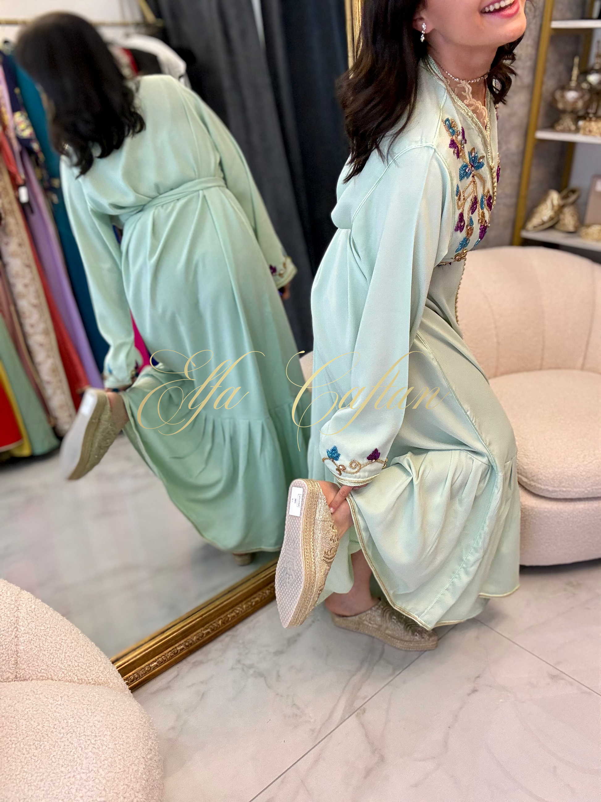 Caftan perlé