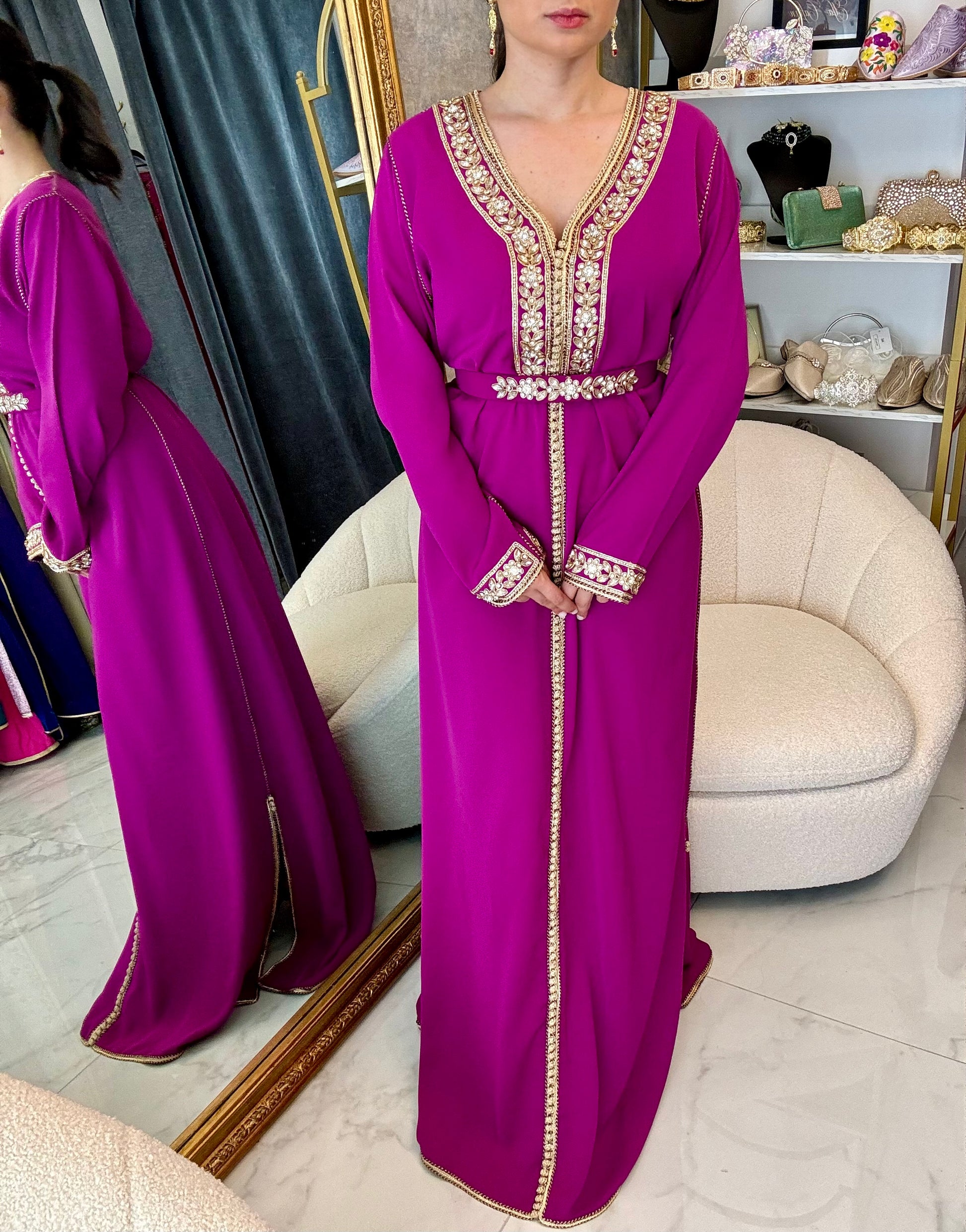Caftan perlé