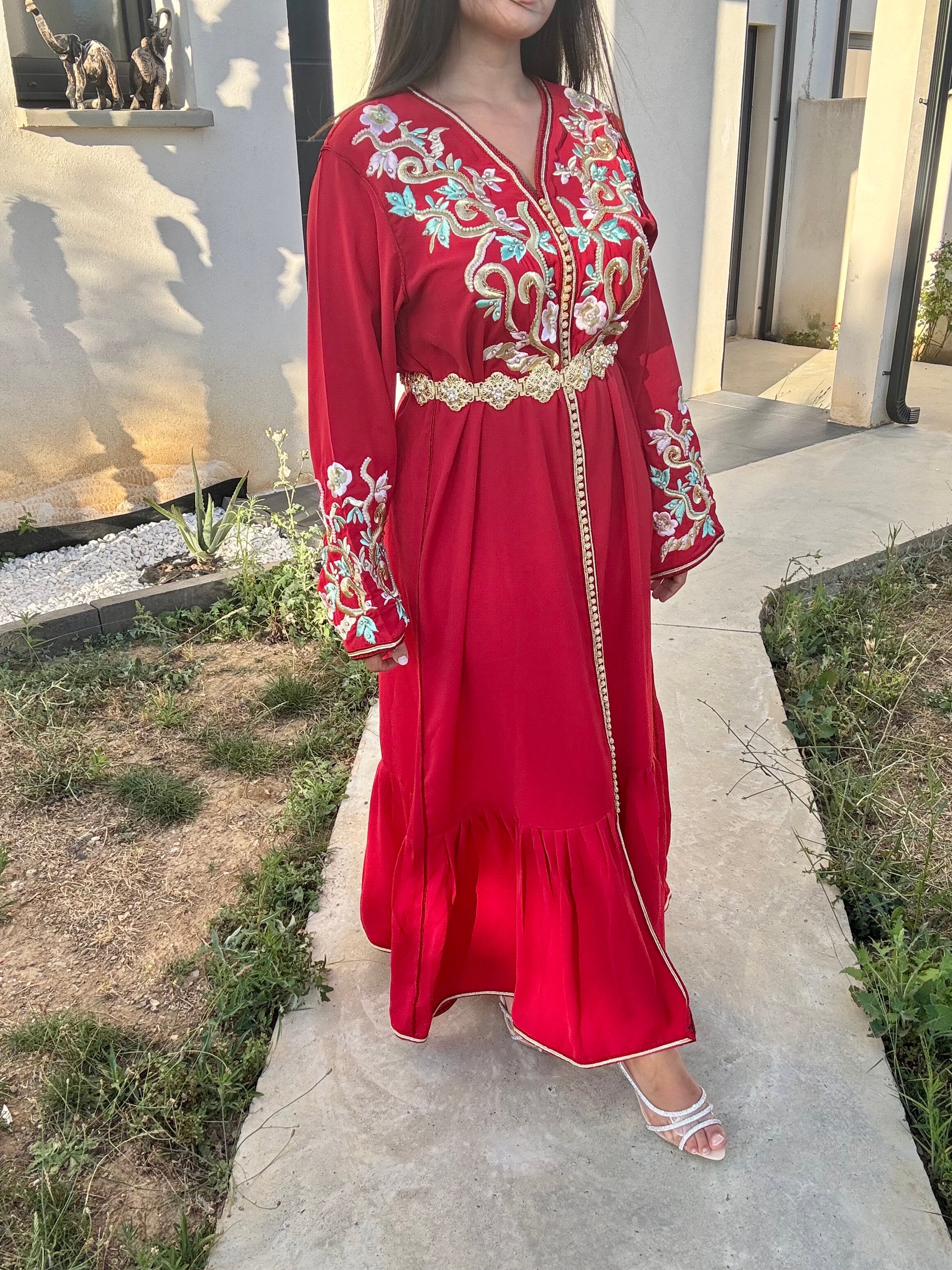 Caftan brodée
