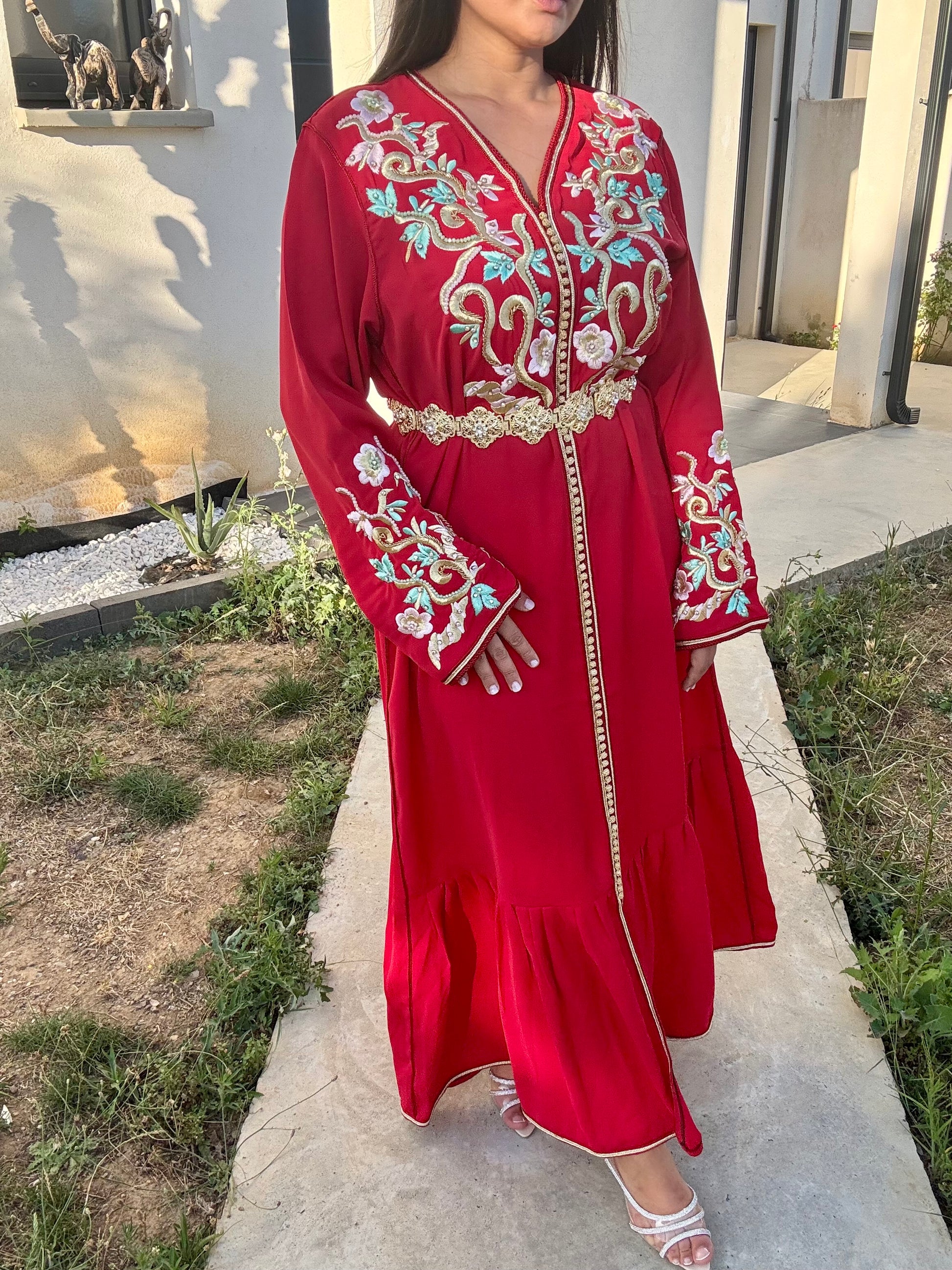 Caftan brodée