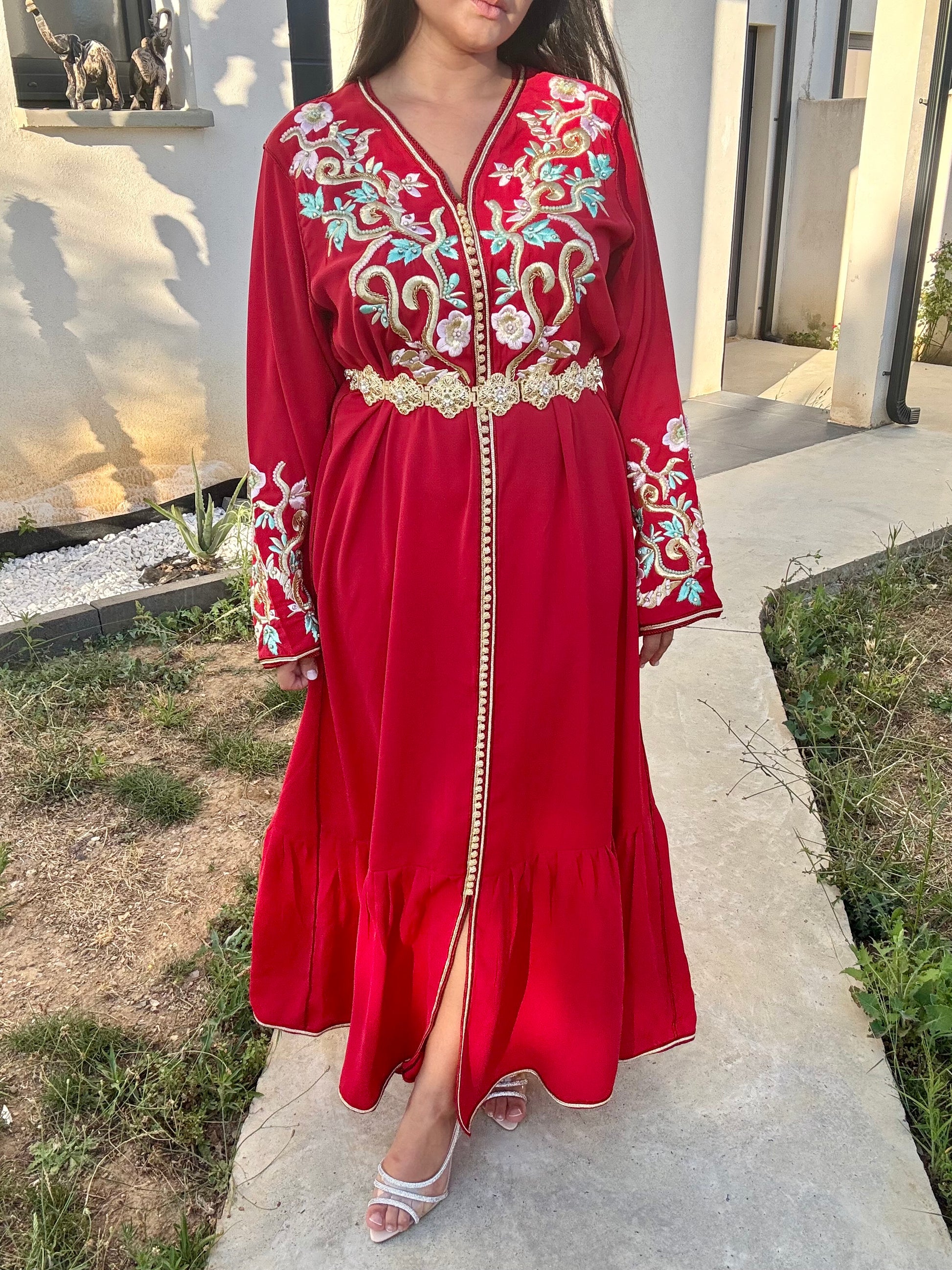 Caftan brodée