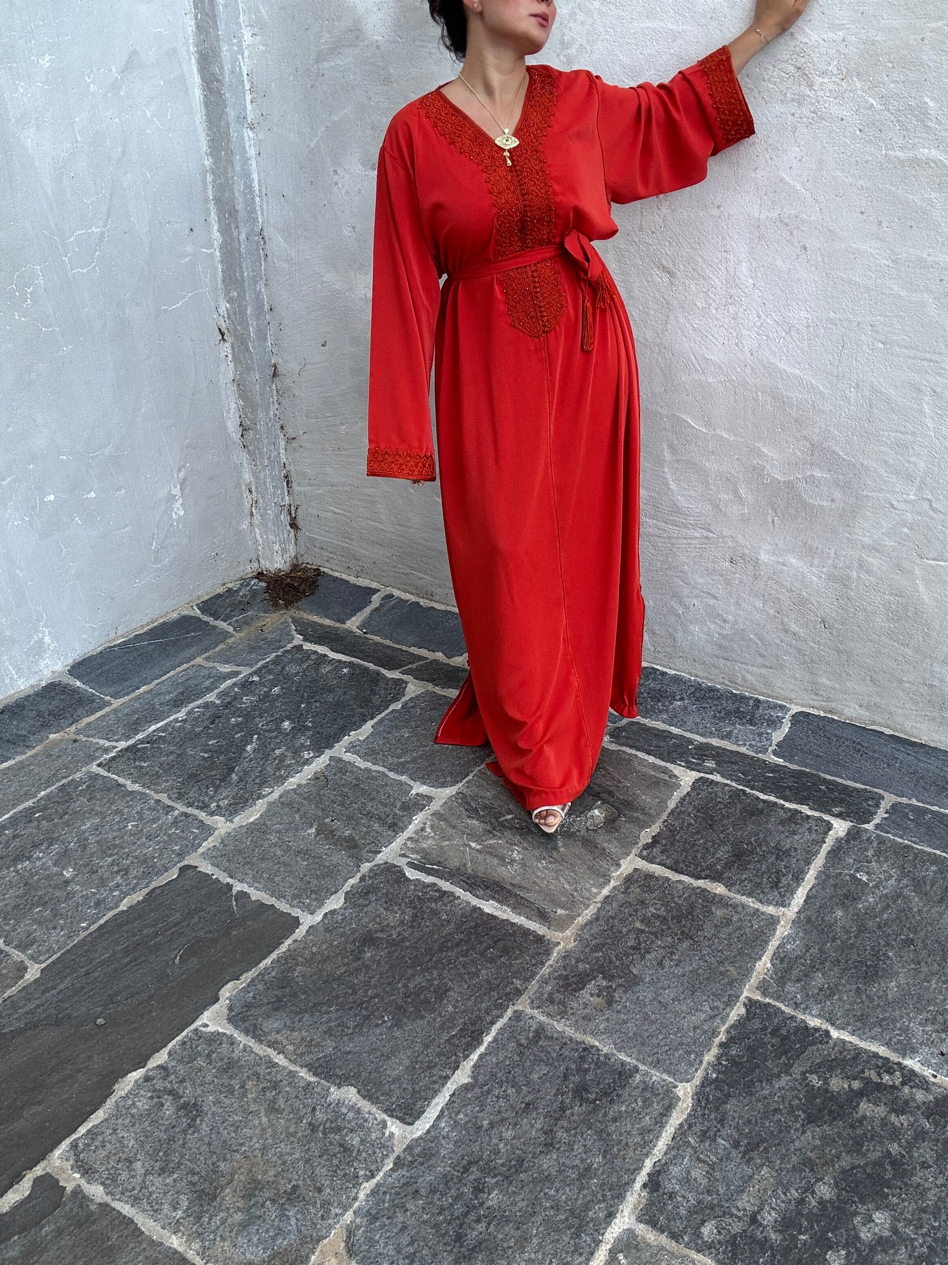Caftan satinée