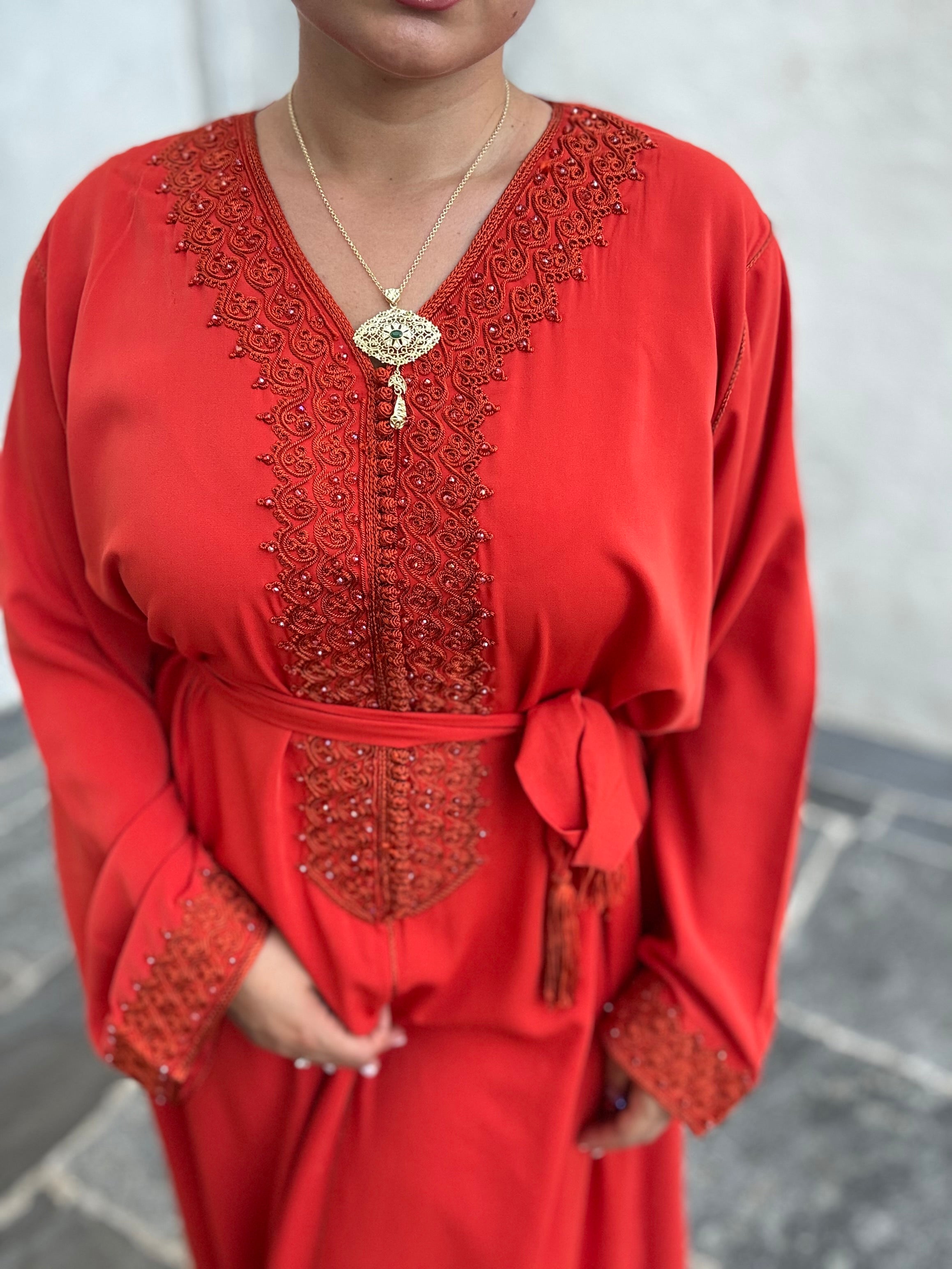 Caftan satinée