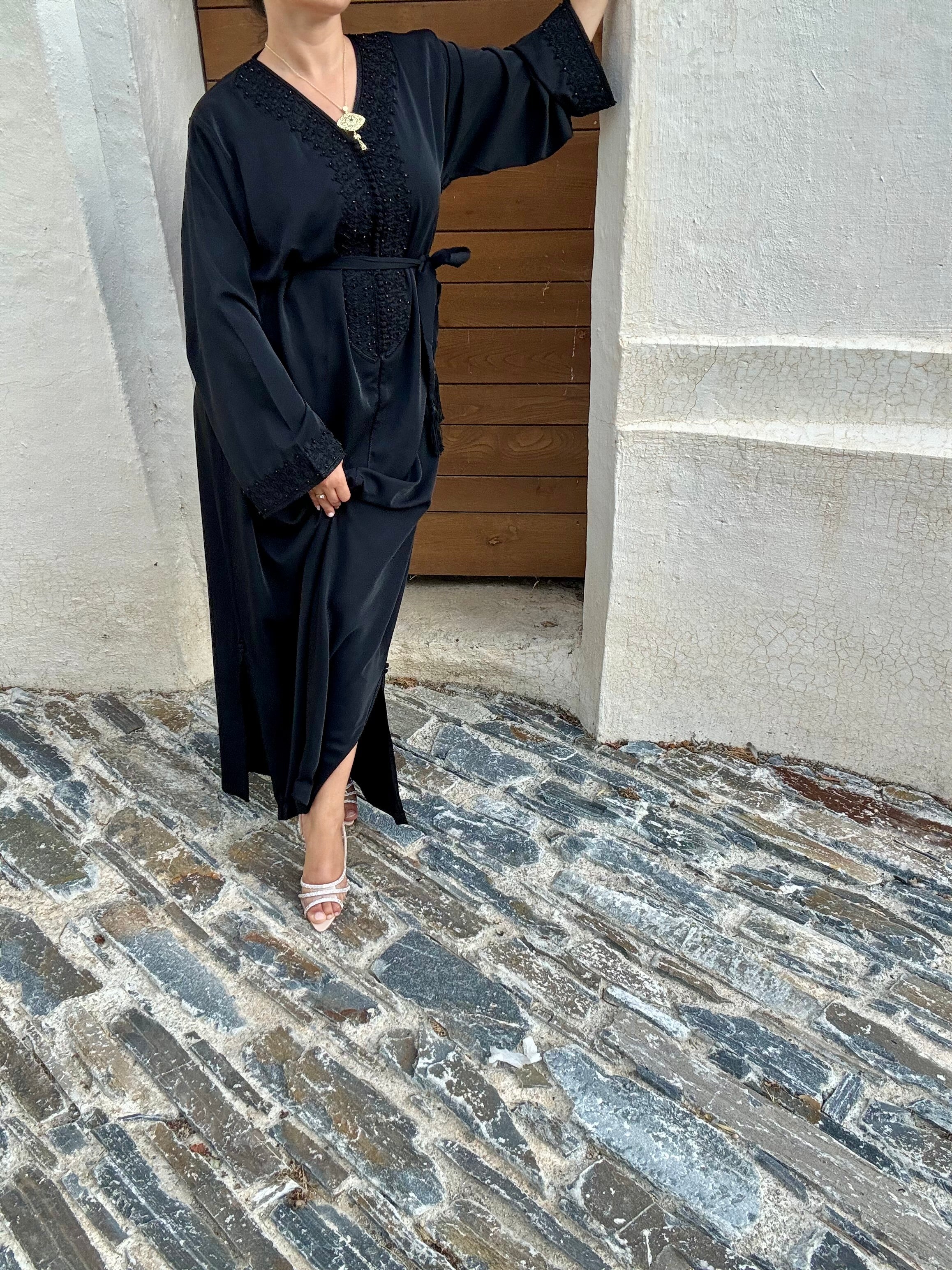 Caftan satinée