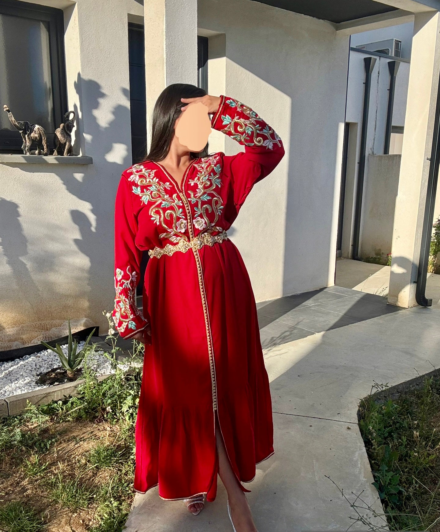 Caftan brodée