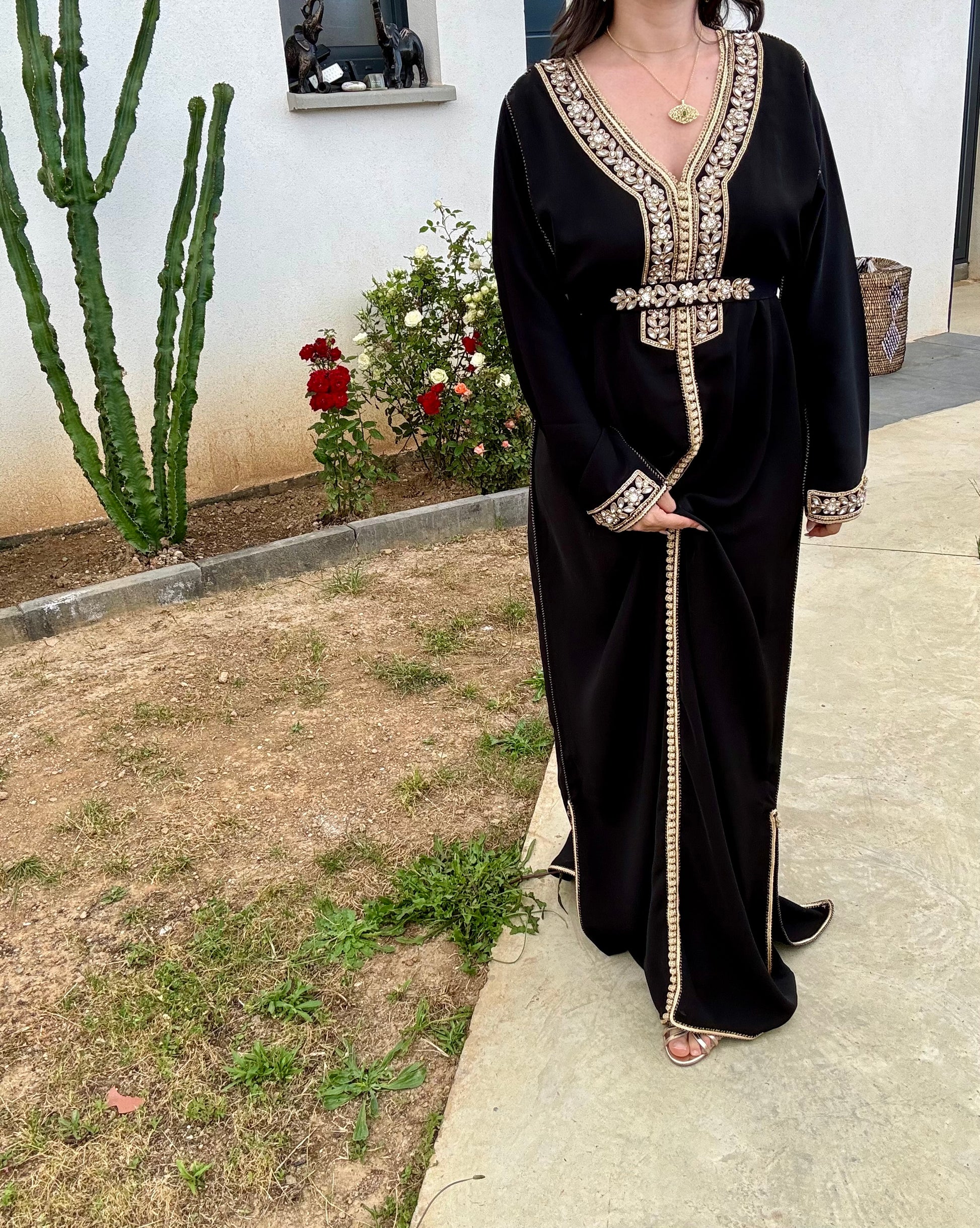 Caftan perlé