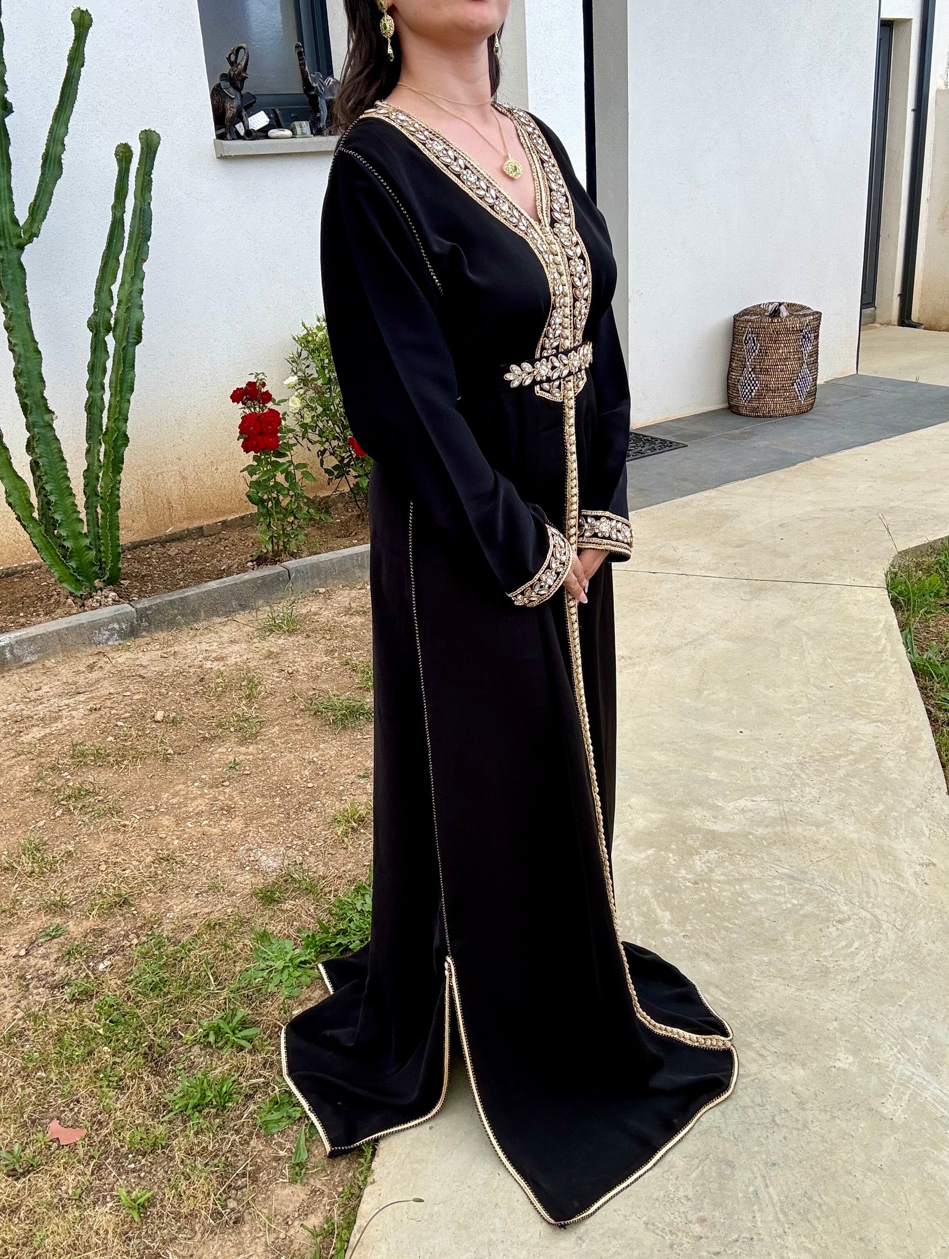 Caftan perlé