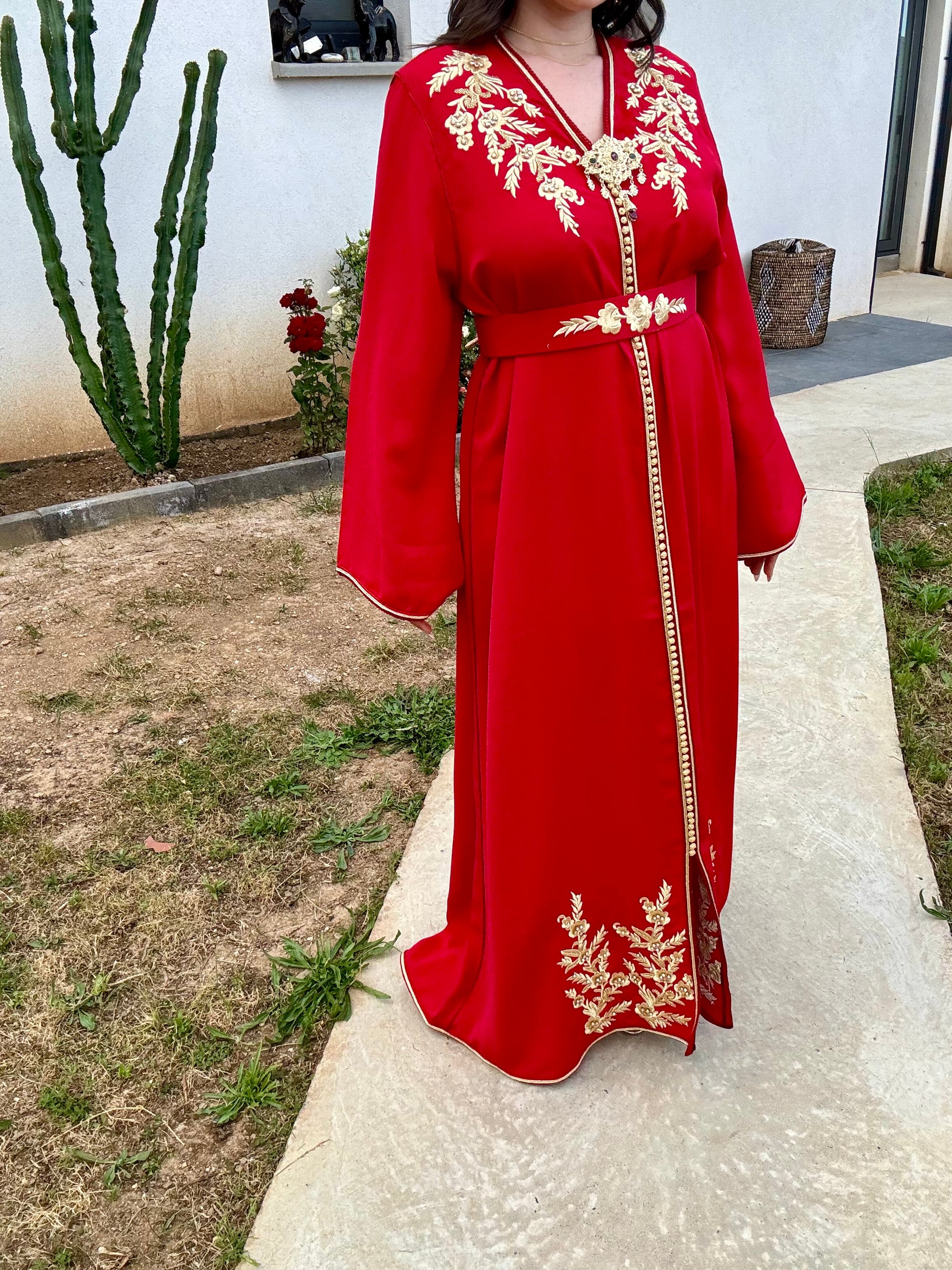 Caftan brodé