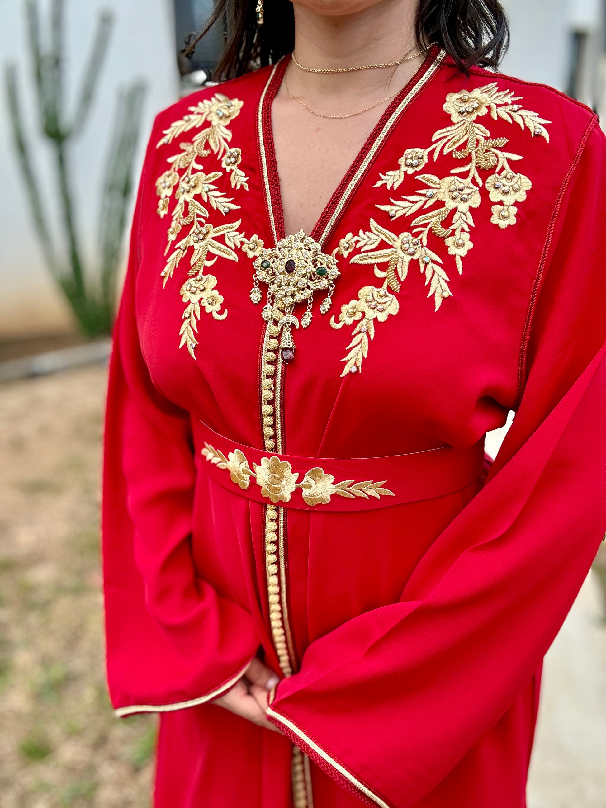 Caftan brodé