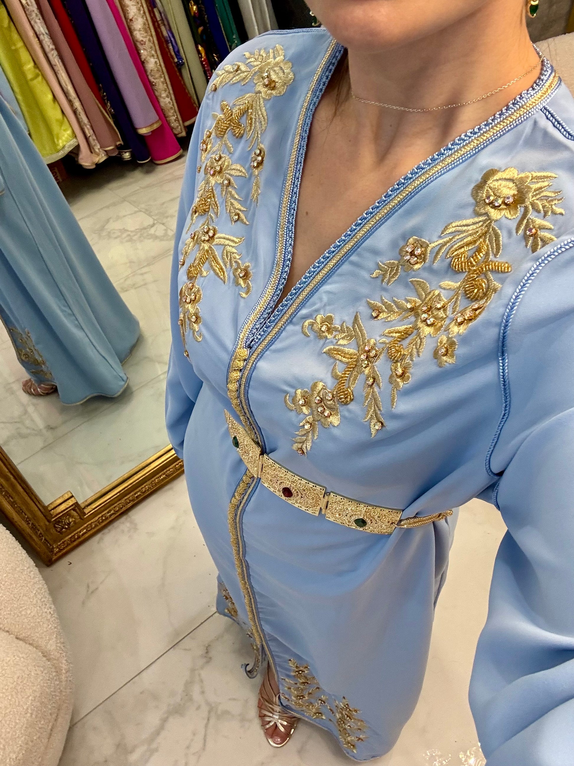 Caftan brodé