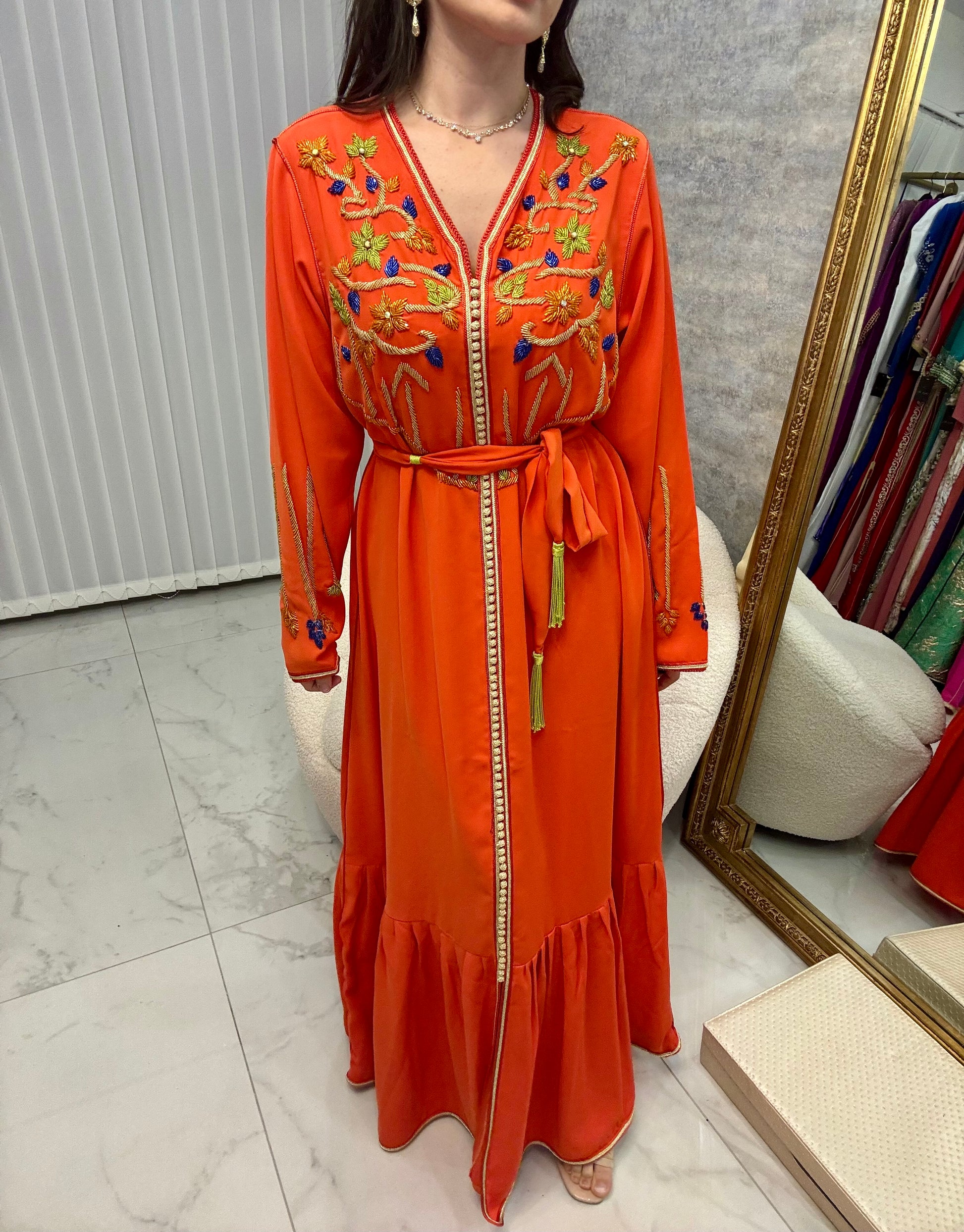 Caftan perlé