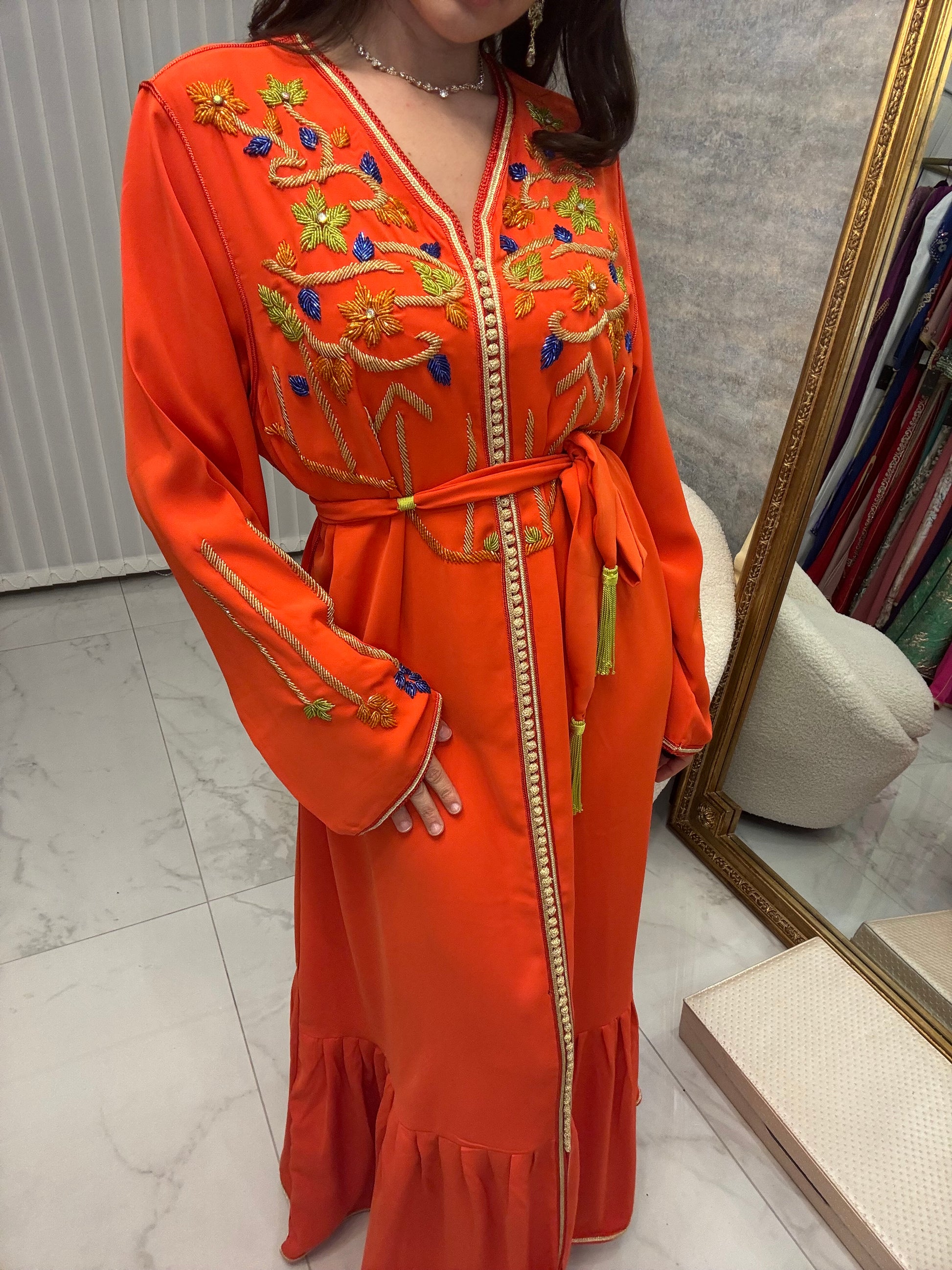 Caftan perlé